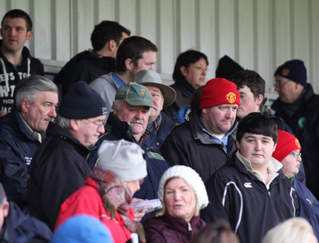 Action from the intermediate reserve football championship final against Buncrana.