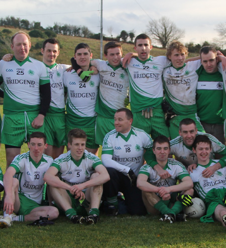 Action from the intermediate reserve football championship final against Buncrana.