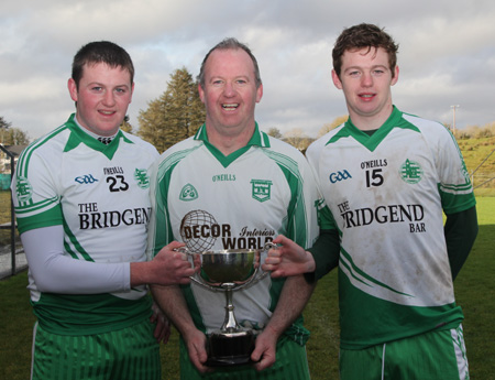 Action from the intermediate reserve football championship final against Buncrana.