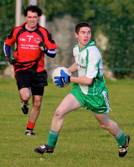 Action from the senior division 3 match against Red Hugh's.