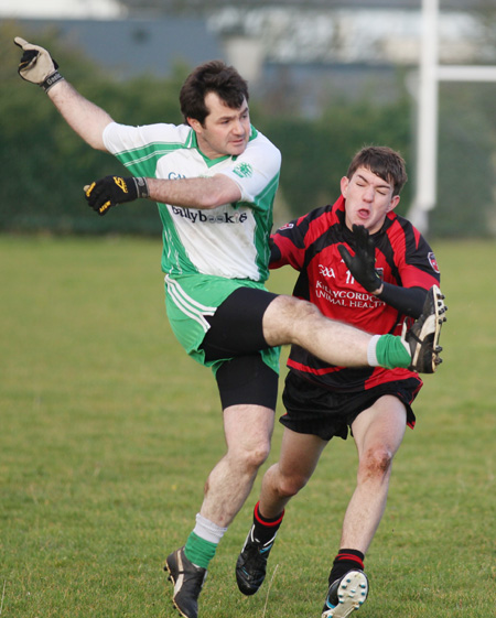 Action from the senior division 3 match against Red Hugh's.