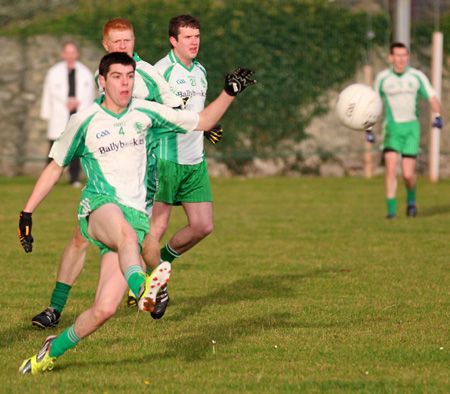 Action from the senior division 3 match against Red Hugh's.