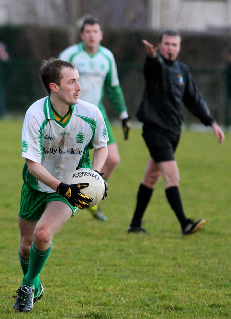 Action from the senior division 3 match against Red Hugh's.