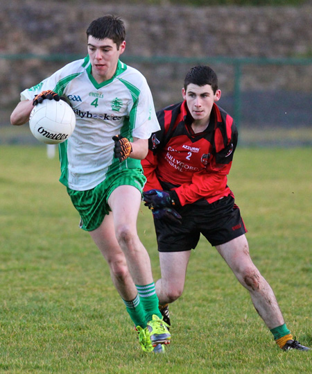 Action from the senior division 3 match against Red Hugh's.