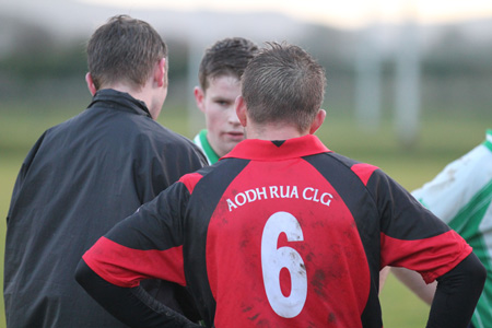 Action from the senior division 3 match against Red Hugh's.