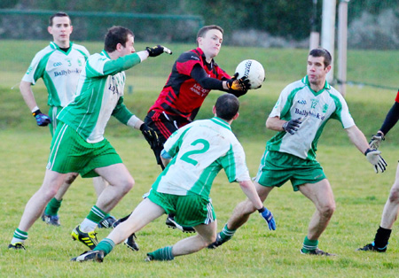 Action from the senior division 3 match against Red Hugh's.