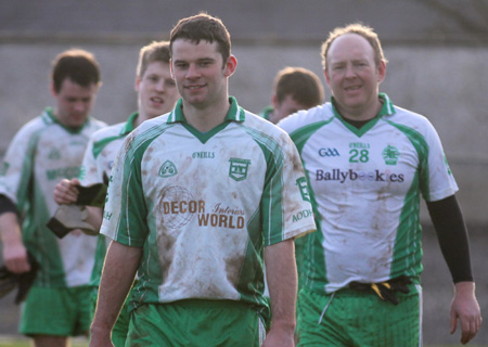 Action from the challenge match between Aodh Ruadh and Derrygonnelly Harps.