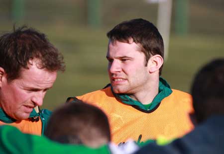 Action from the division 3 senior game against Saint Naul's.