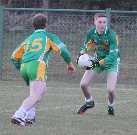 Action from the division 3 senior game against Saint Naul's.