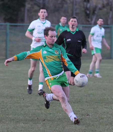 Action from the division 3 senior game against Saint Naul's.