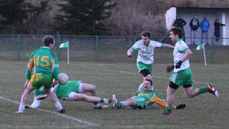 Action from the division 3 senior game against Saint Naul's.