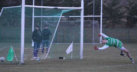 Action from the division 3 senior game against Saint Naul's.