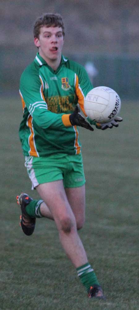 Action from the division 3 senior game against Saint Naul's.