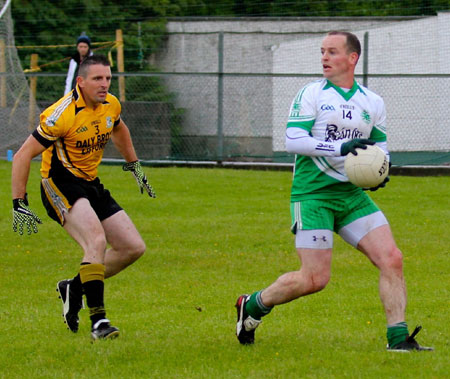 Action from the division 3 senior game against Naomh Padraig, Lifford.