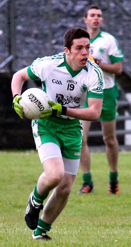 Action from the division 3 senior game against Naomh Padraig, Lifford.