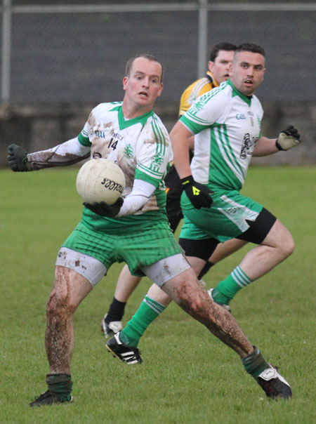 Action from the division 3 senior game against Naomh Padraig, Lifford.