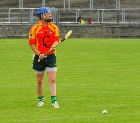 Action from the senior hurling league game against MacCumhaill's.