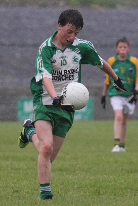 Action from the under 10 blitz in Mountcharles.