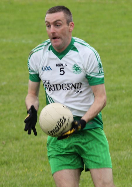 Action from the intermediate reserve championship game against Buncrana.