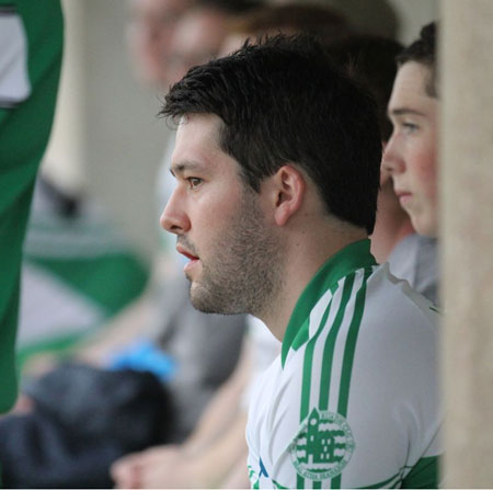 Action from the intermediate reserve championship game against Buncrana.