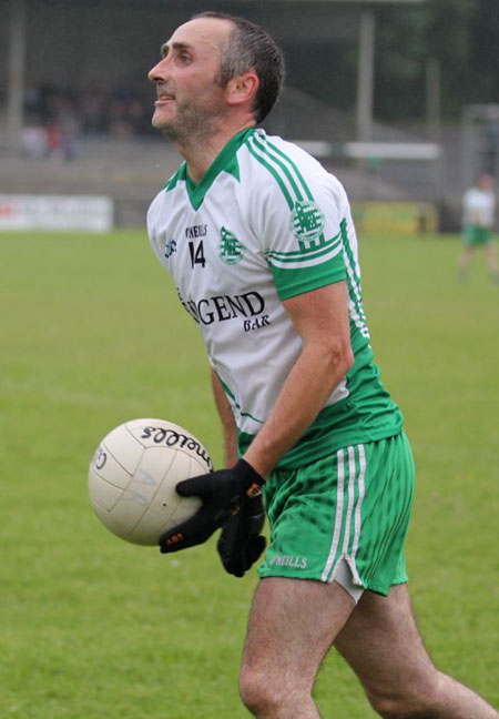 Action from the intermediate reserve championship game against Buncrana.