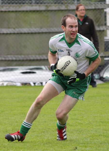 Action from the intermediate championship game between Aodh Ruadh and Buncrana.