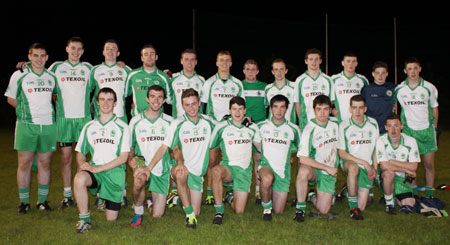 Action from the under 21 B Championship game between Aodh Ruadh and Carndonagh.