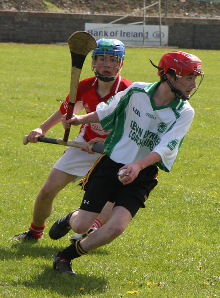 Action from the Alan Ryan - Seamus Grimes tournament.