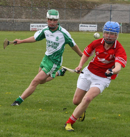 Action from the Alan Ryan - Seamus Grimes tournament.