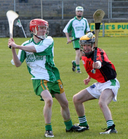 Action from the Alan Ryan - Seamus Grimes tournament.