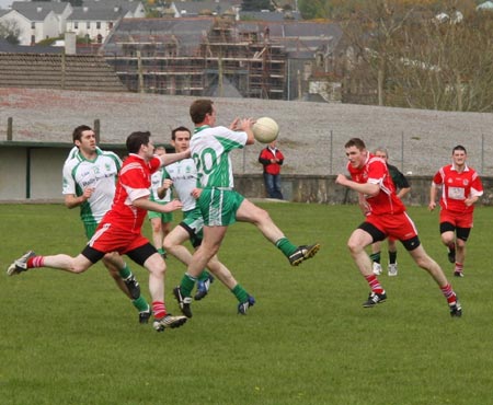 Division 2 action between the Aodh Ruadh v Killybegs.