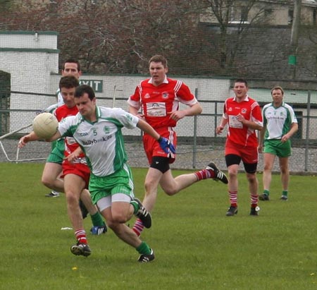 Division 2 action between the Aodh Ruadh v Killybegs.