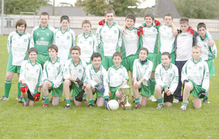 Ryan Granaghan's team which won the 2008 Bakery Cup. Back row: Daniel McIntyre, Conor McNeely, Darren Gettins, David McGurrin, James Barron, Charlie Patton, Kieran Storey, James Kelly, Ryan Granaghan, Jamie McDonald. Front row: Colm Kelly, Matthew Maguire, Thomas Anderson, Gareth Ferguson, Daniel Warnock, Dominic Boyle, Jamie Campbell, Ryan Gillen.