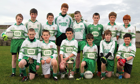 Action from the Bakery Cup final.