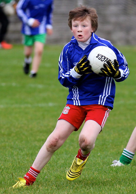 Action from the Bakery Cup final.