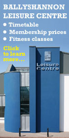 Ballyshannon Leisure Centre information.