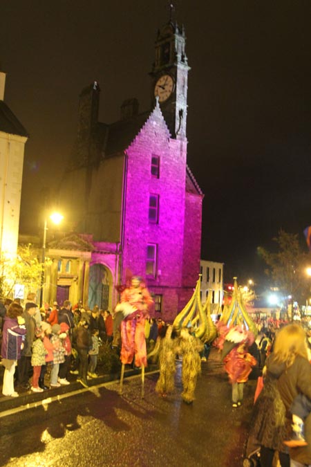 Scenes from the closing carnival of the Bluestacks Festival in Ballyshannon.