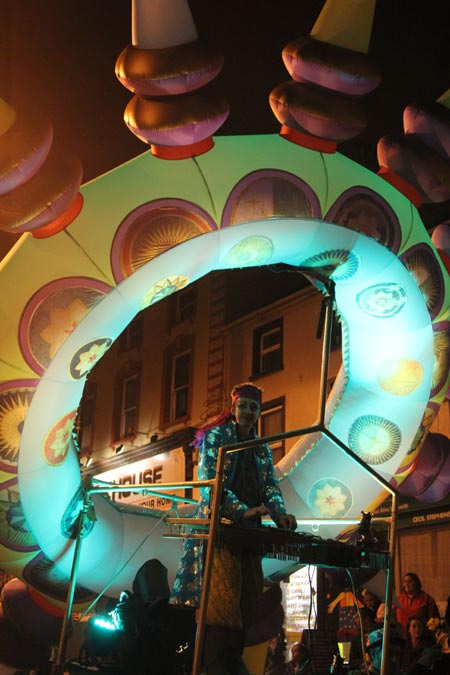 Scenes from the closing carnival of the Bluestacks Festival in Ballyshannon.