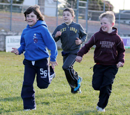 Action from the 2012 community games in Father Tierney Park.