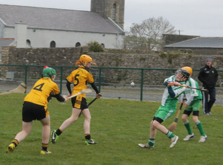 Action from the Donegal Féile finals staged in Ballyshannon.