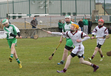 Action from the Donegal Féile finals staged in Ballyshannon.