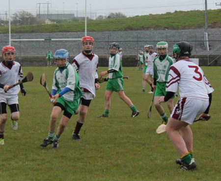 Action from the Donegal Féile finals staged in Ballyshannon.