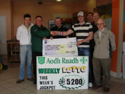 Aodh Ruadh Lotto Winner.