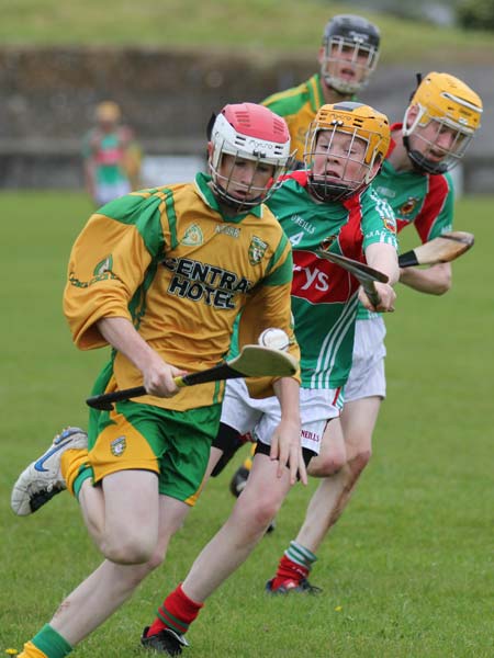 Action from the inaugural Peter O'Keefe tournament.