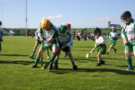 Action from the official opening of Pirc Aoidh Ruaidh.