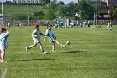 Action from the official opening of Pirc Aoidh Ruaidh.