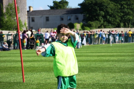 Action from the official opening of Pirc Aoidh Ruaidh.