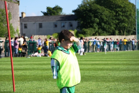 Action from the official opening of Pirc Aoidh Ruaidh.