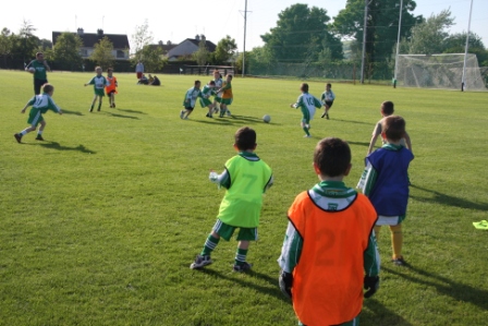 Action from the official opening of Pirc Aoidh Ruaidh.