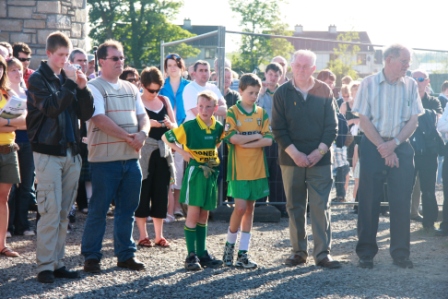 Action from the official opening of Pirc Aoidh Ruaidh.